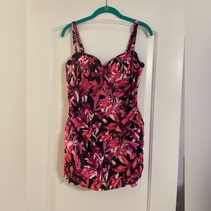 Ruffle Swimdress- Size 16- Brand New